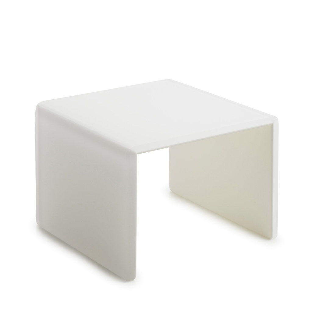 Buffetverhoger vierkant 20.0x20.0x(h)15.5cm Mealplak Sweety white Revol