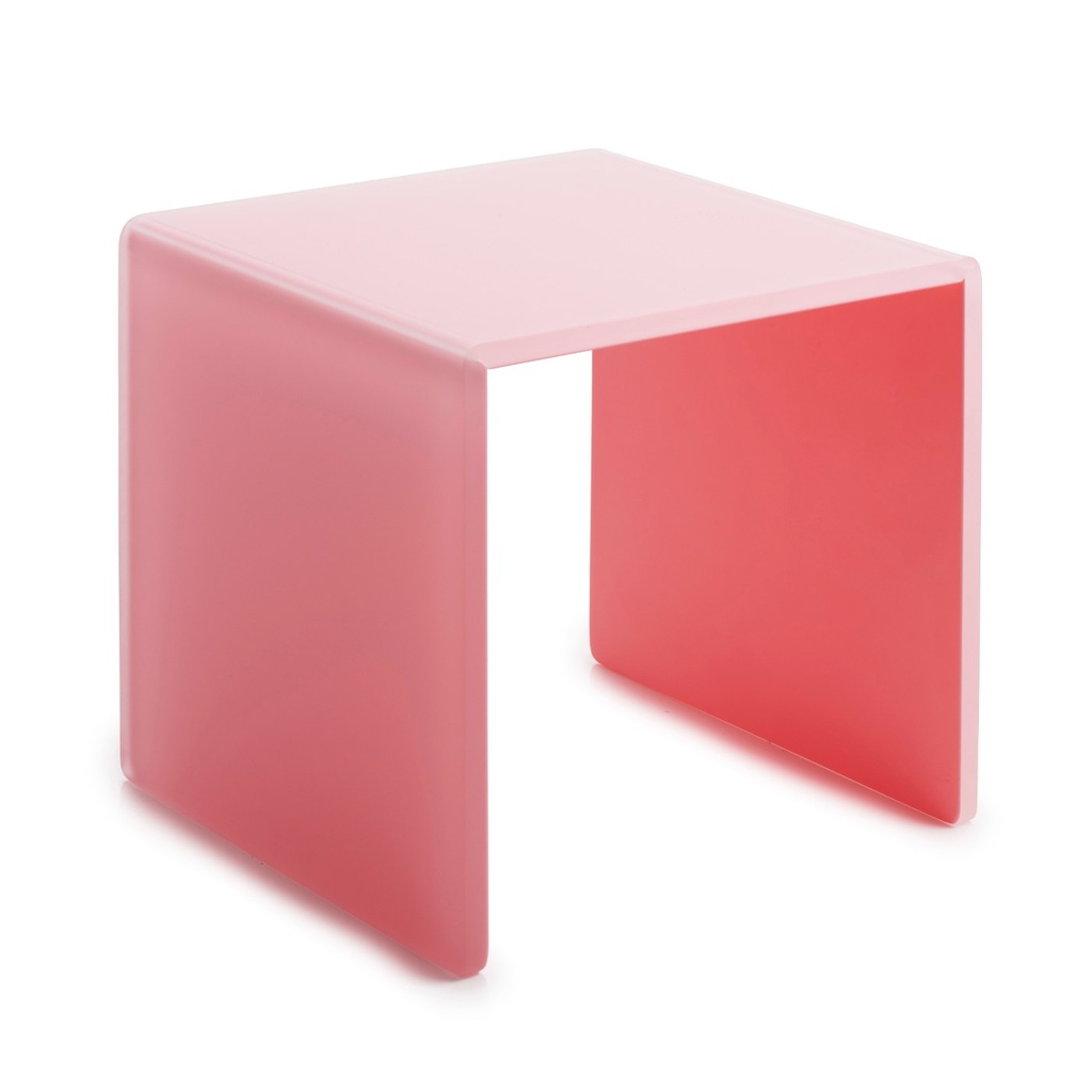 Buffetverhoger vierkant 20.0x20.0x(h)20.5cm Mealplak Sweety pink Revol