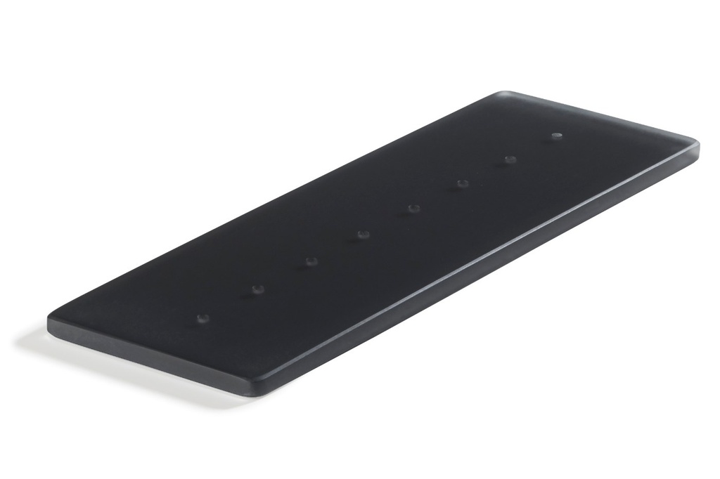 Serveerplateau met 8 gaten 30.0x10.0x(h)1.0cm Mealplak Sweety anthracite Revol