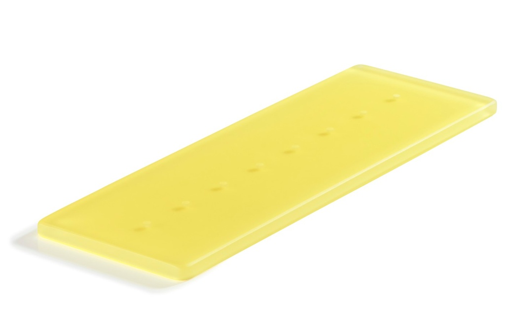 Serveerplateau met 8 gaten 30.0x10.0x(h)1.0cm Mealplak Sweety lemon Revol