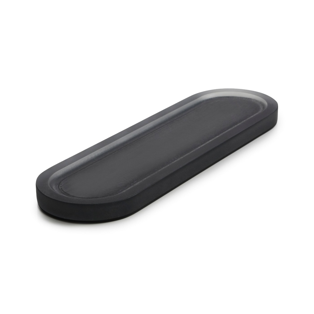 Serveerplateau ovaal 17.0x5.0x(h)1.0cm Mealplak Sweety anthracite Revol