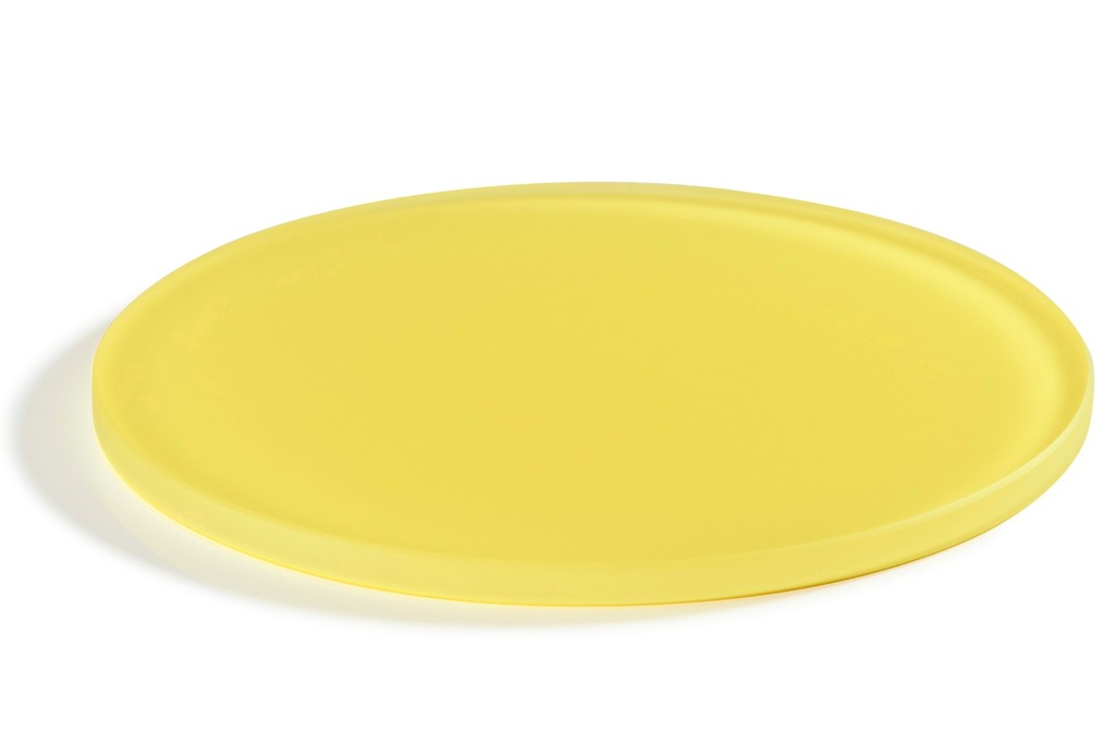 Serveerplateau rond 24.5cm Mealplak Sweety lemon Revol