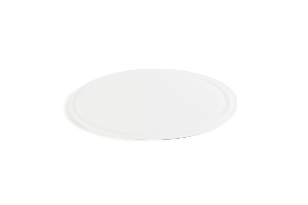 Serveerplateau rond met groef voor cloche 30.0cm Mealplak Sweety white Revol