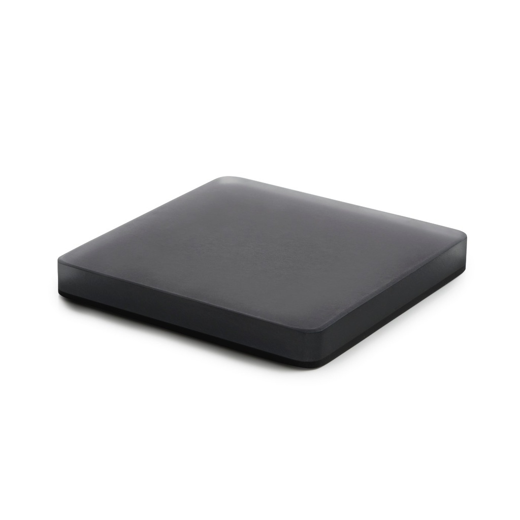 Serveerplateau vierkant 8.0x8.0x(h)1.0cm Mealplak Sweety anthracite Revol