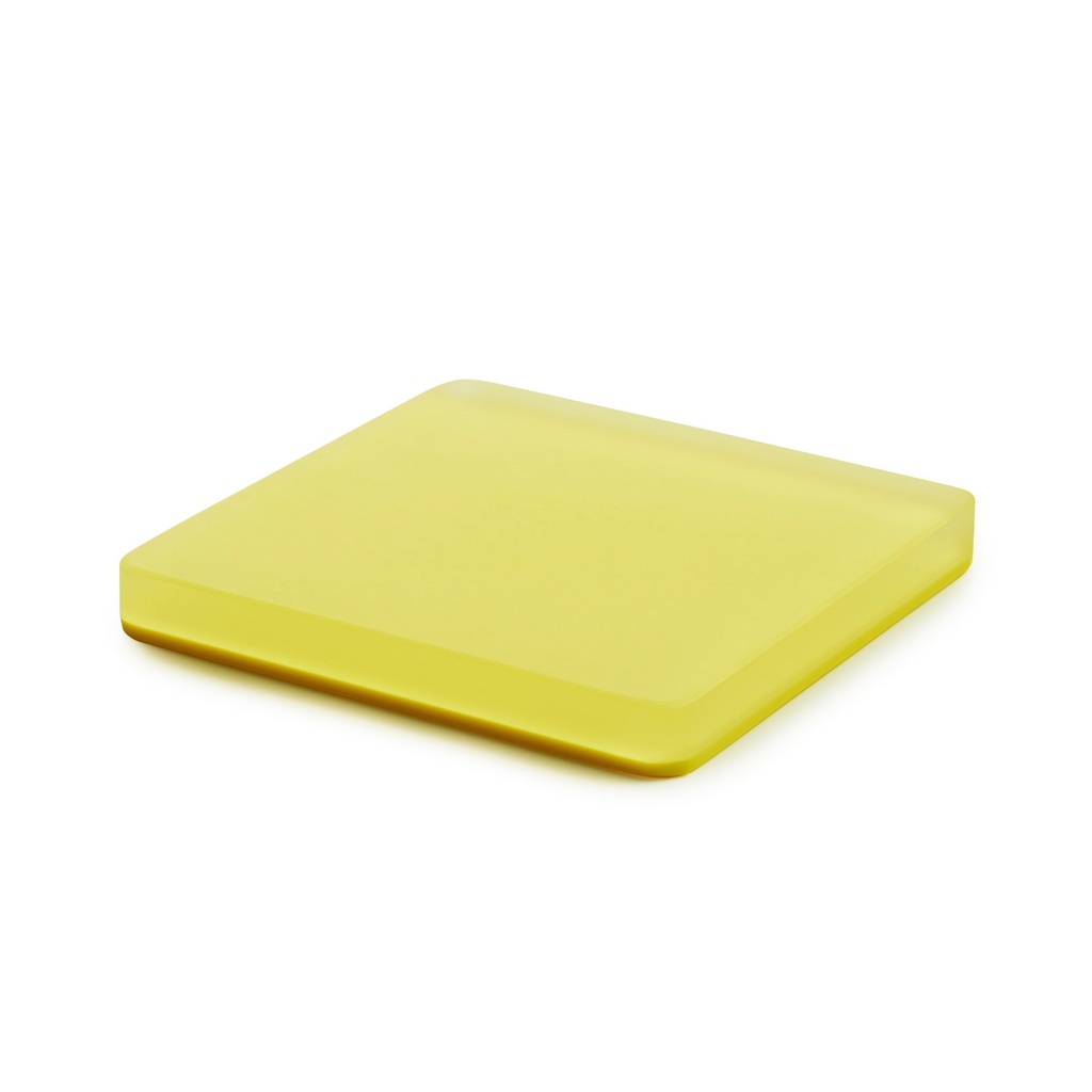 Serveerplateau vierkant 8.0x8.0x(h)1.0cm Mealplak Sweety lemon Revol