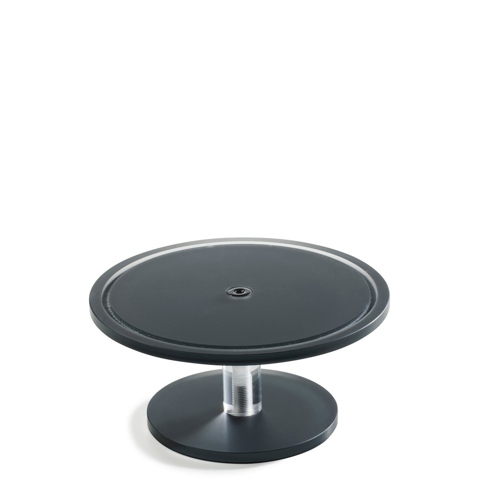 Taartstandaard 23.0x(h)11.0cm Mealplak Sweety anthracite Revol