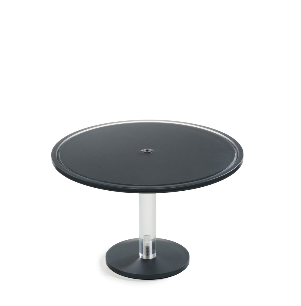 Taartstandaard 33.0x(h)21.0cm Mealplak Sweety anthracite Revol