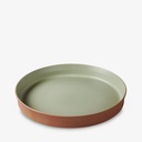 Bord diep 23.0cm Contre-Jour almond green Revol