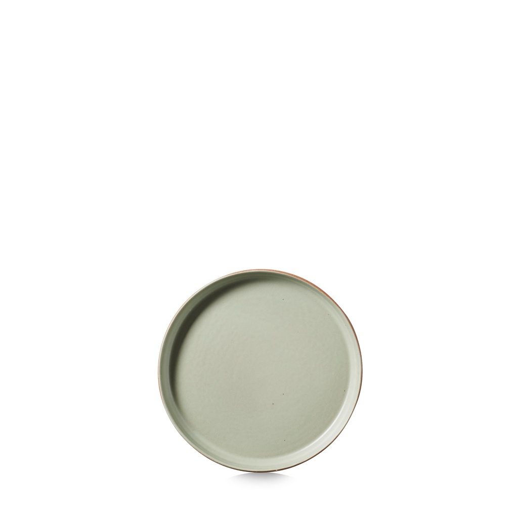 Bord walled 15.0cm Contre-Jour almond green Revol