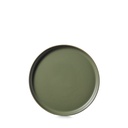 Bord walled 21.0cm Contre-Jour olive green Revol