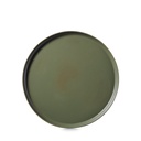 Bord walled 26.0cm Contre-Jour olive green Revol