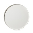 Bord walled 30.0cm Contre-Jour alabaster white Revol