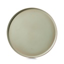 Bord walled 30.0cm Contre-Jour almond green Revol