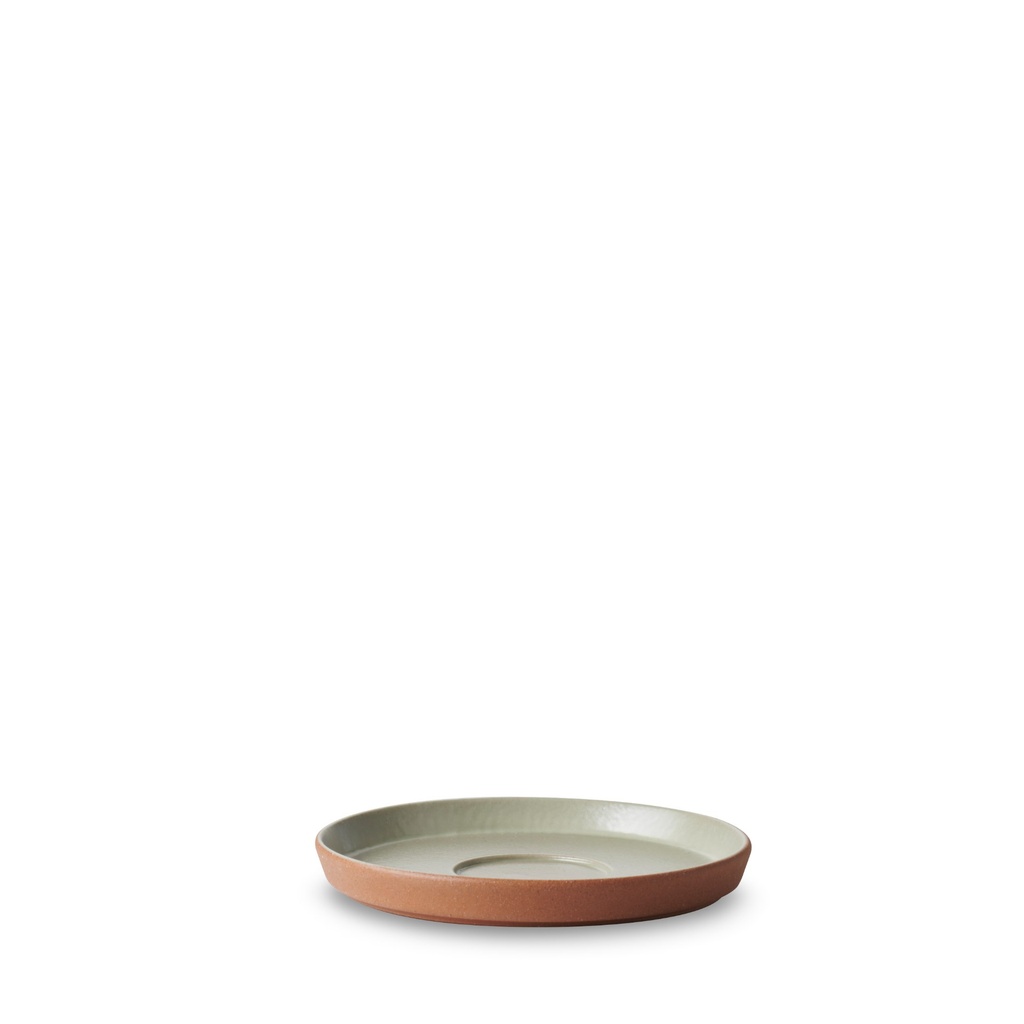 Schotel espresso 12.4cm Contre-Jour almond green Revol