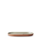 Schotel thee 19.0x10.0cm Contre-Jour almond green Revol