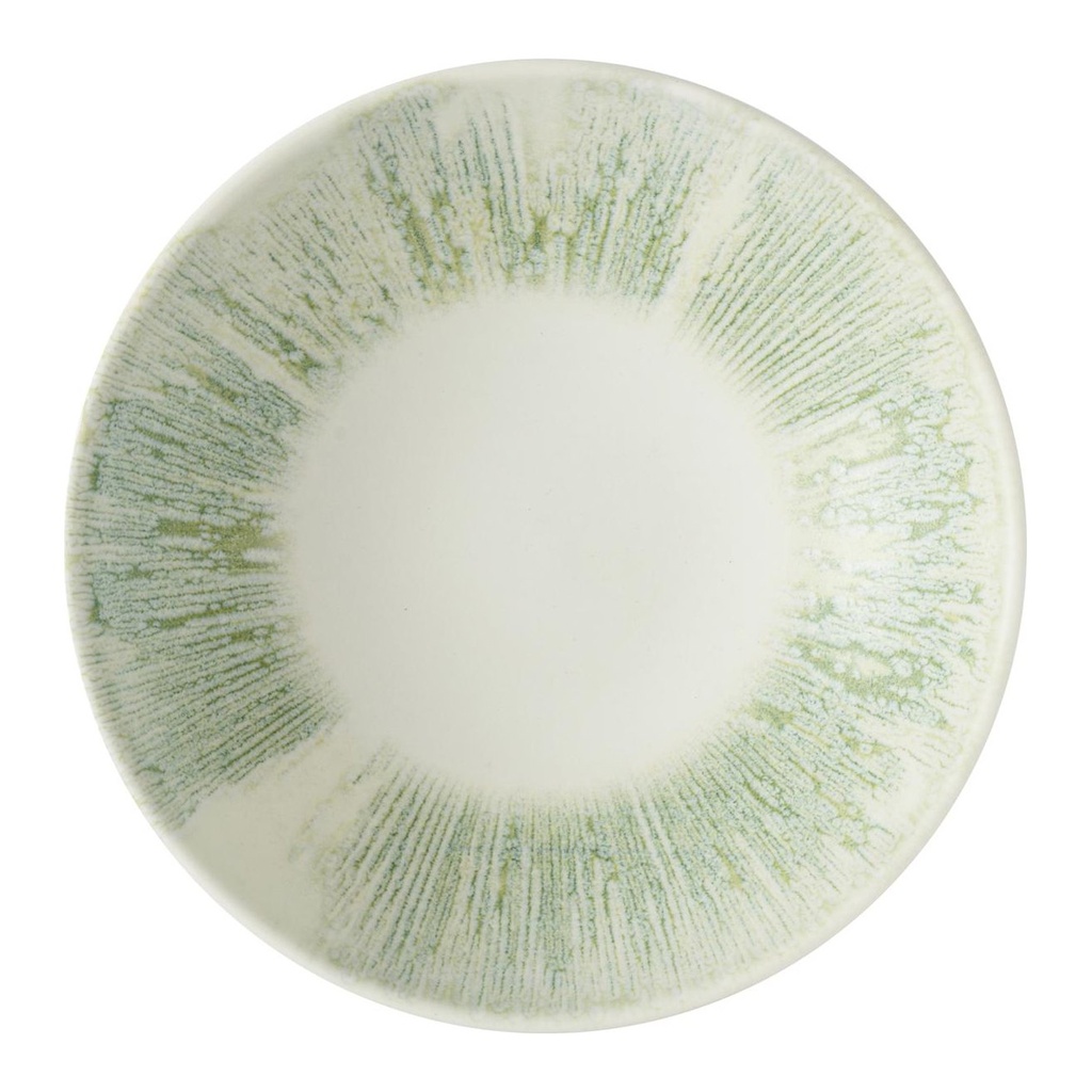 Bord diep coupe 18.2cm 42.6cl Inked Lyra Green Churchill