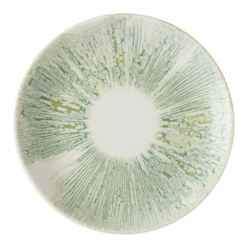 Bord plat coupe 16.5cm Inked Lyra Green Churchill