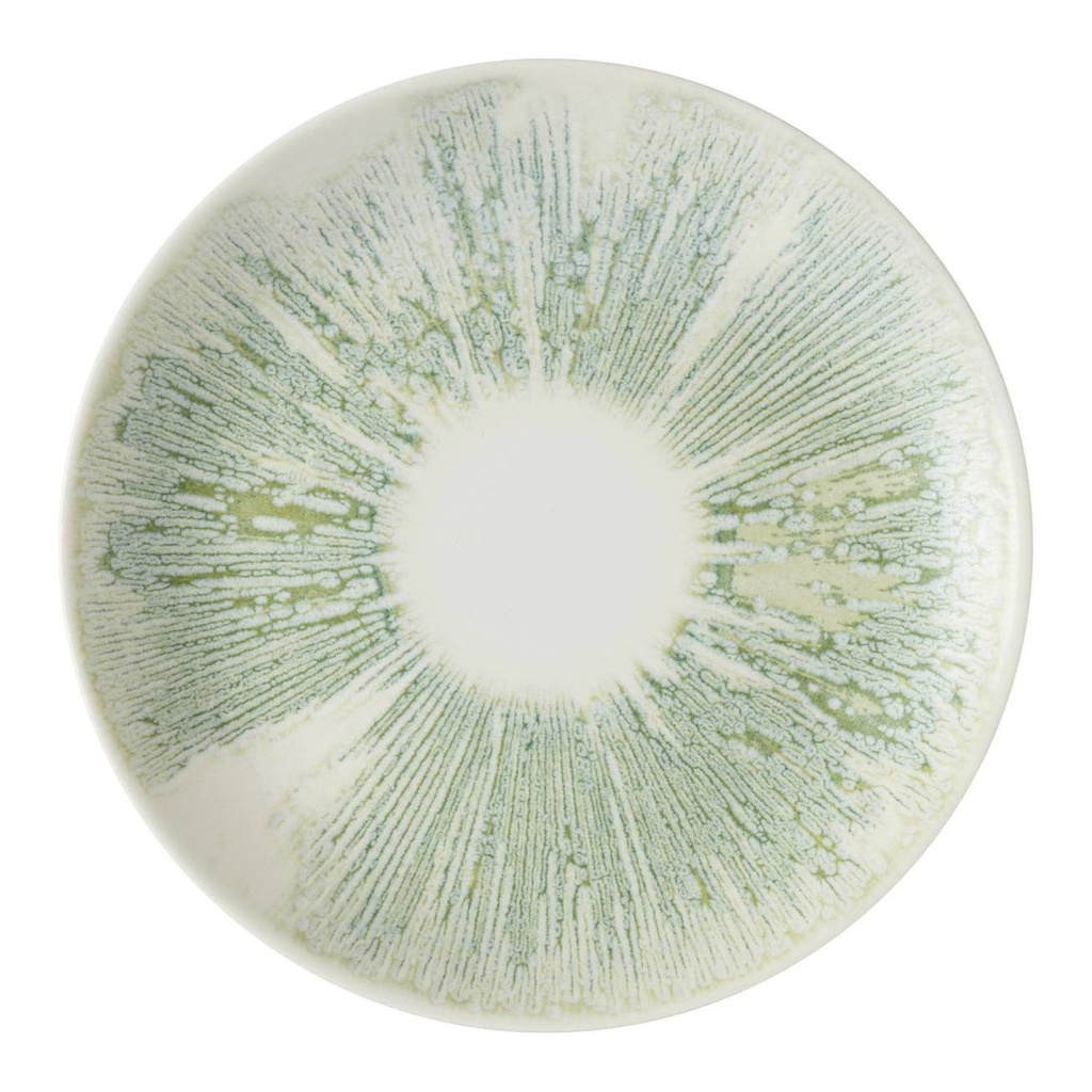 Bord plat coupe 21.7cm Inked Lyra Green Churchill