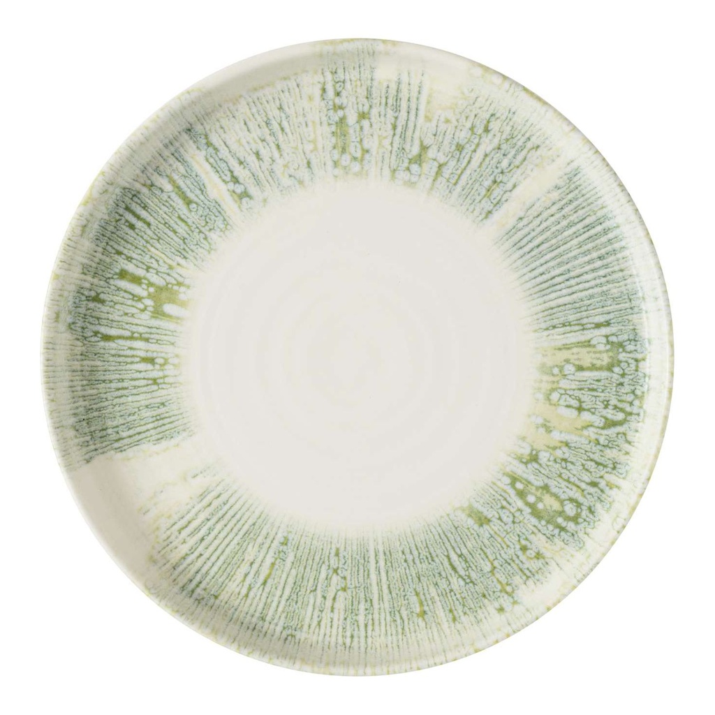Bord walled 21.0cm Inked Lyra Green Churchill