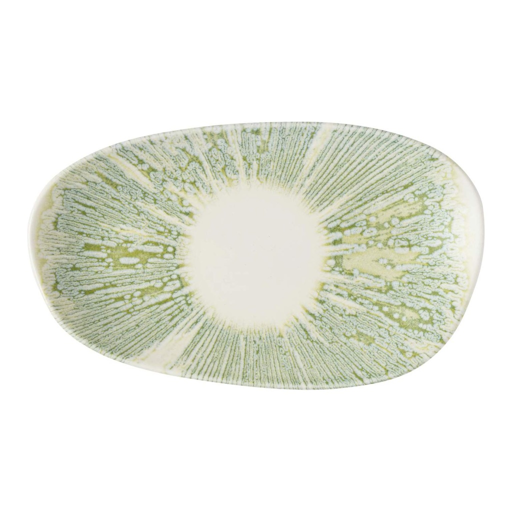 Schaal organic 22.0x13.0cm Inked Lyra Green Churchill
