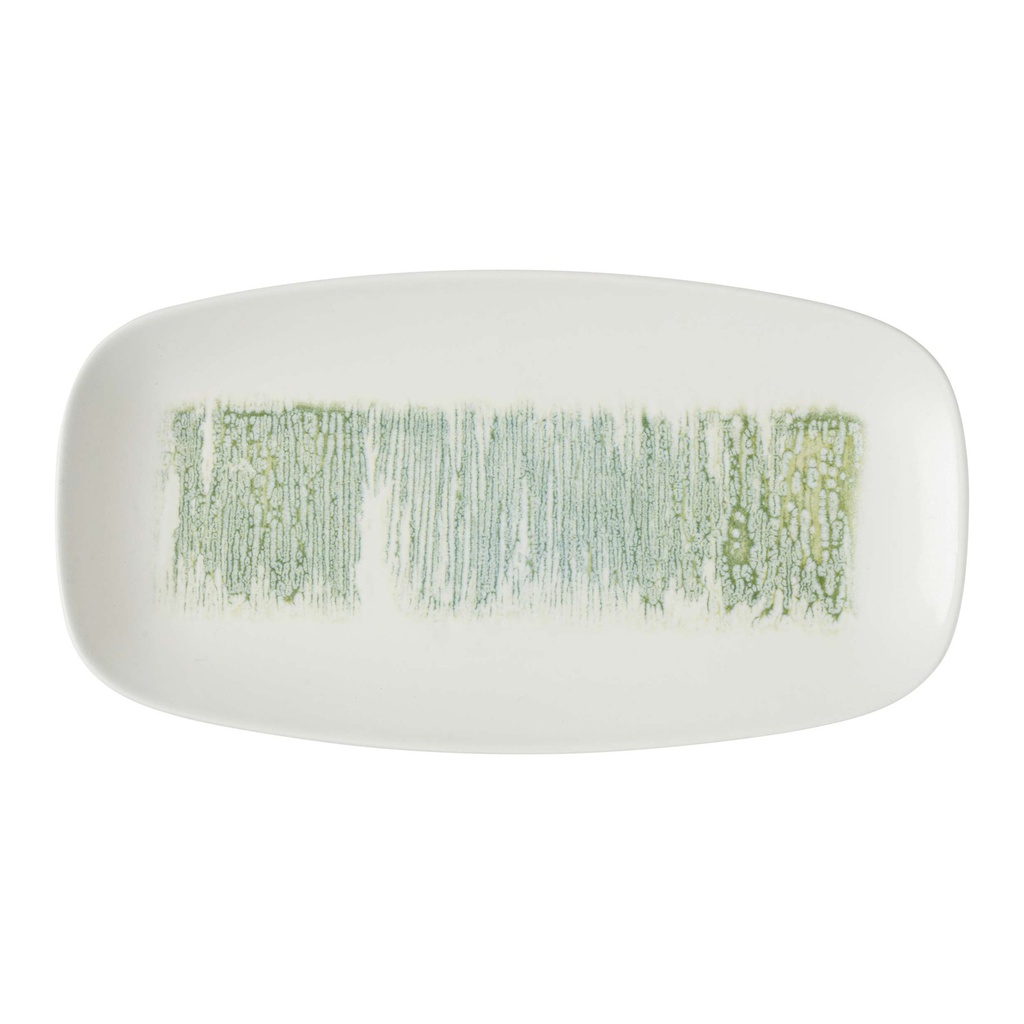 Schaal rechthoek 35.5x18.9cm Inked Lyra Green Churchill