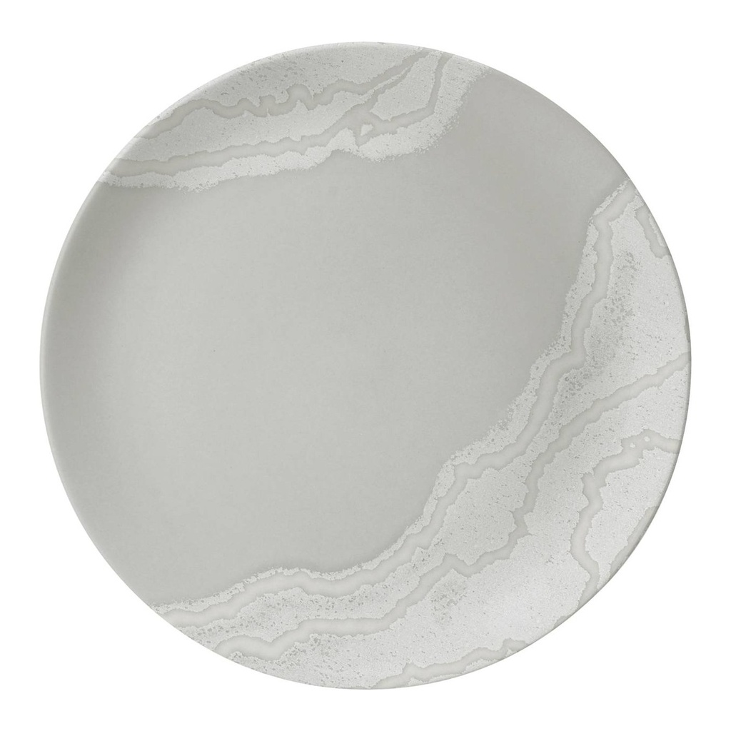 Bord plat coupe 16.5cm Inked Tide Grey Churchill