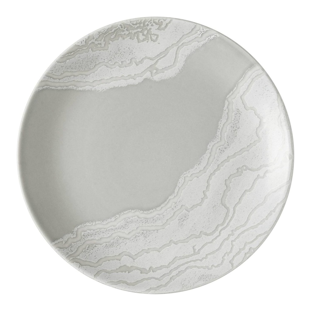 Bord plat coupe 21.7cm Inked Tide Grey Churchill