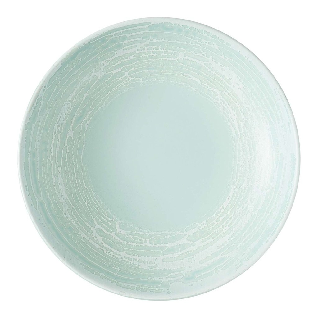 Bord diep coupe 24.8cm 113.6cl Inked Elements Aqua Churchill