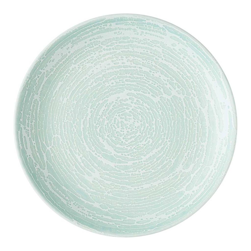 Bord plat coupe 21.7cm Inked Elements Aqua Churchill