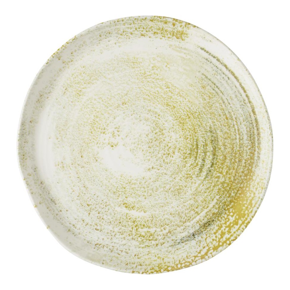 Bord plat coupe organic 14.0cm Envisage Erosion Sand Churchill