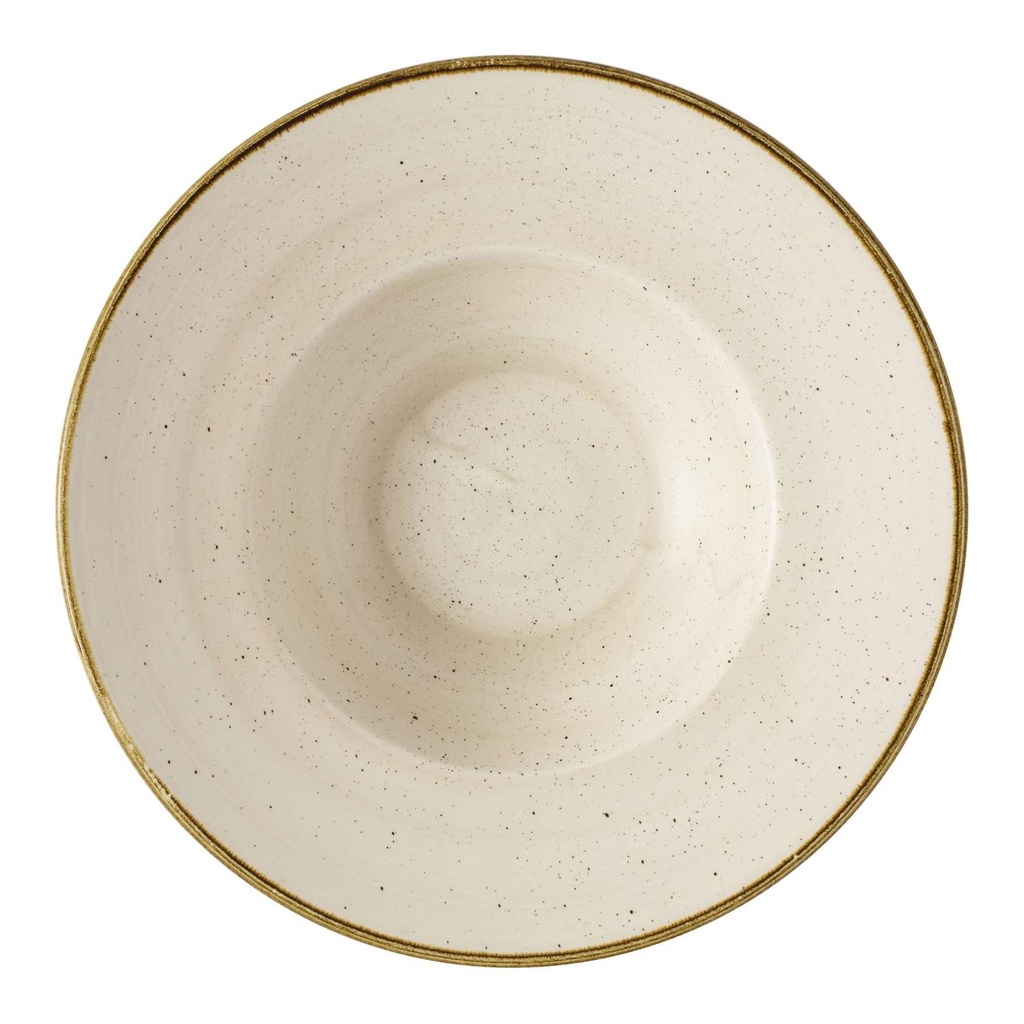 Bord diep 24.0cm 28.4cl Stonecast Nutmeg Cream Churchill
