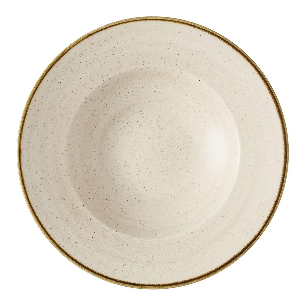 Bord diep 28.0cm 46.8cl Stonecast Nutmeg Cream Churchill