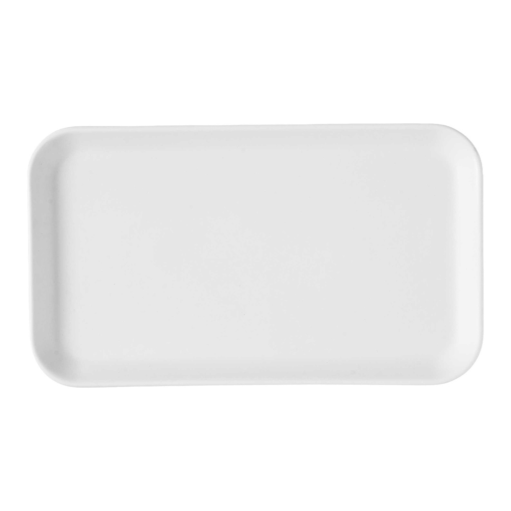Schaal rechthoek Tor 26.0x15.0cm Whiteware White Churchill
