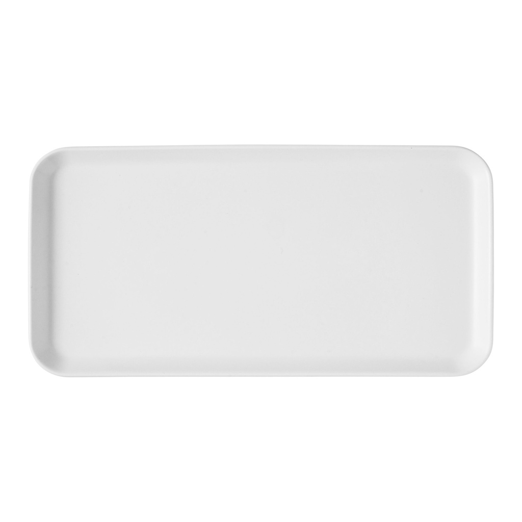 Schaal rechthoek Tor 30.0x15.0cm Whiteware White Churchill