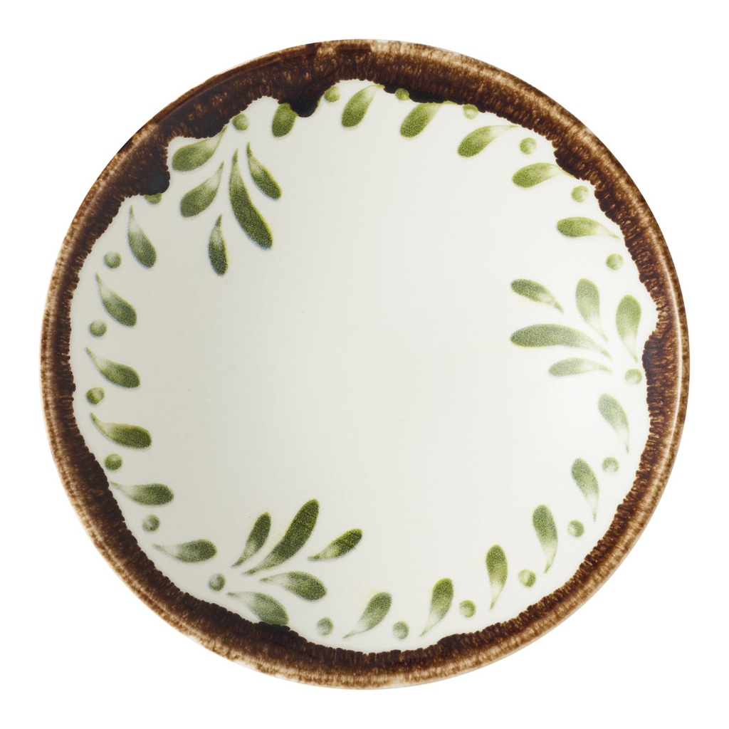Bord diep coupe 18.2cm 42.6cl Harvest Mediterranean Green Dudson