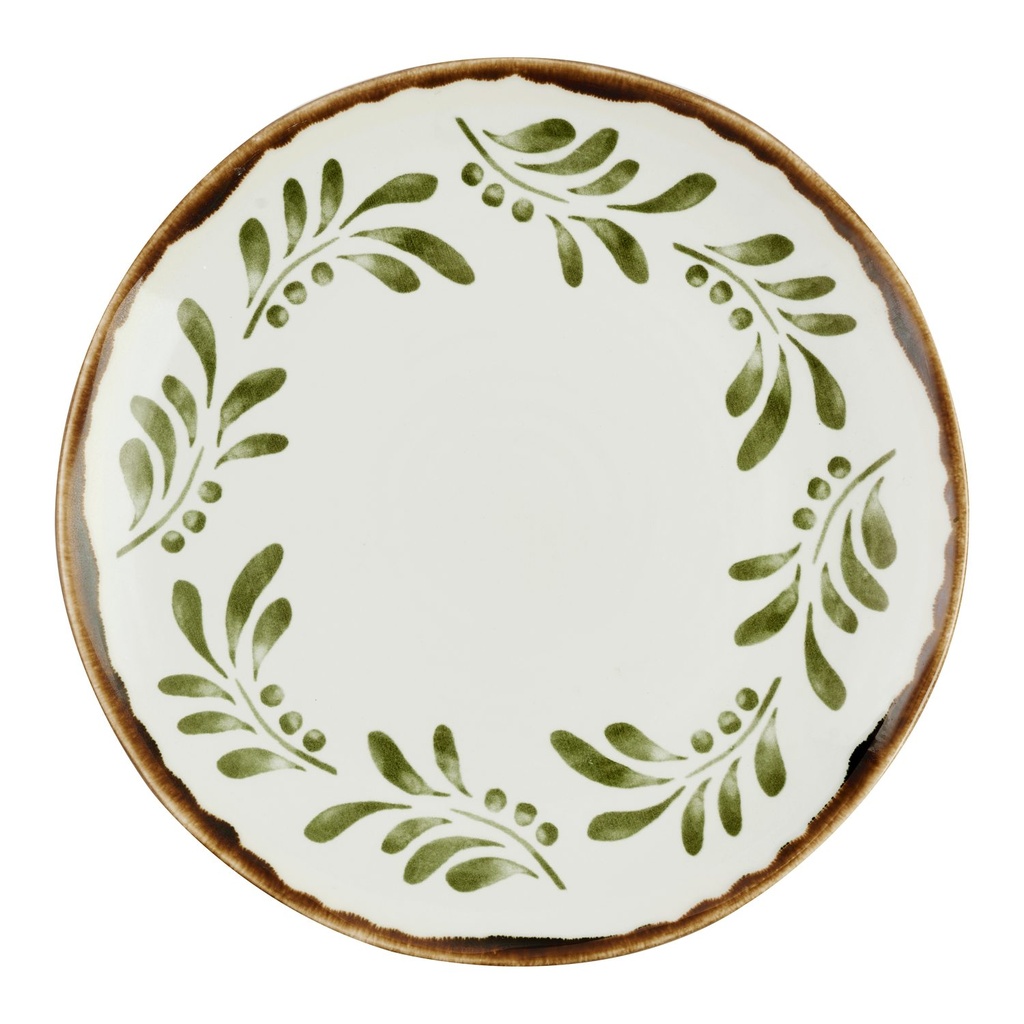 Bord diep coupe 21.0cm 42.6cl Harvest Mediterranean Green Dudson