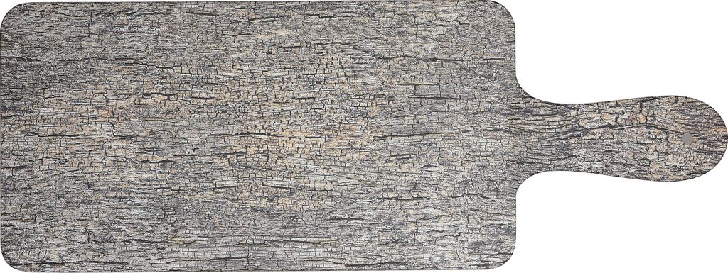 Plank met handvat 26.6x14.0cm Melamine Paddles Distressed Wood Churchill