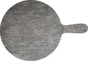 Plank rond met handvat 45.0x32.0cm Melamine Paddles Distressed Wood Churchill
