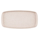 Schaal rechthoek 30.0x14.7cm Emerge Speckled White Churchill