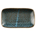 Schaal rechthoek 22.0x13.0cm Envisage Cascade Sapphire Blue Churchill