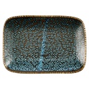 Schaal rechthoek 26.0x18.0cm Envisage Cascade Sapphire Blue Churchill