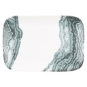 Schaal rechthoek 26.0x18.0cm Inked Tide Black Churchill