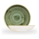 Bord diep coupe 18.2cm 42.6cl Stonecast Samphire Green Churchill