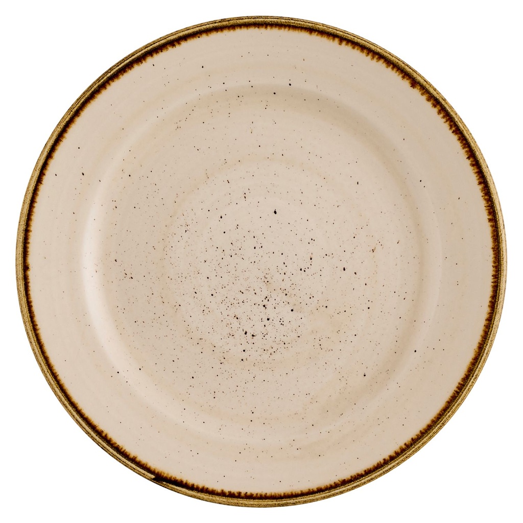Bord plat 17.0cm Stonecast Nutmeg Cream Churchill