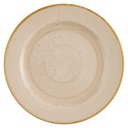 Bord plat 23.4cm Stonecast Nutmeg Cream Churchill