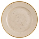 Bord plat 26.1cm Stonecast Nutmeg Cream Churchill