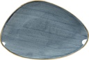 Bord plat driehoek 30.4x20.5cm Stonecast Blueberry Churchill
