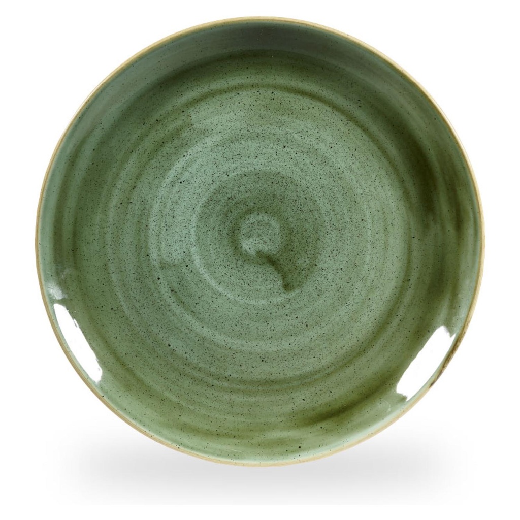 Bord plat coupe 28.8cm Stonecast Samphire Green Churchill