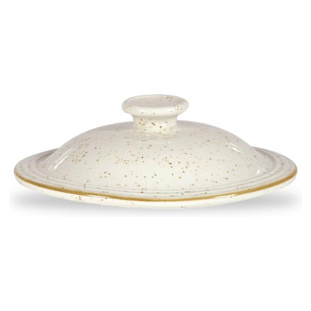 Deksel 15.0cm Stonecast Barley White Churchill