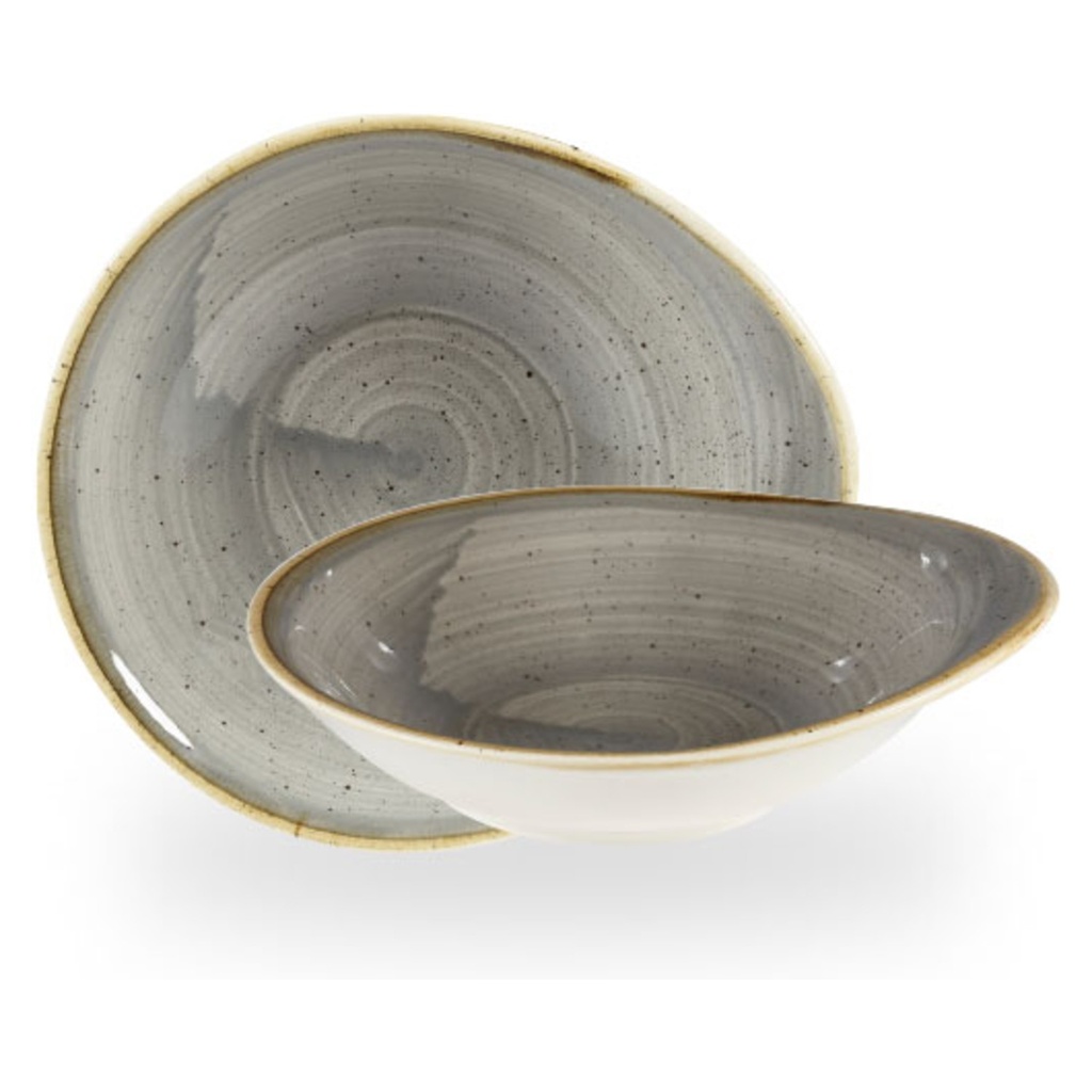 Kom 16.0x14.5cm Stonecast Grey Churchill